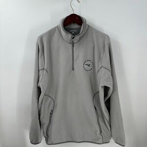 Seattle Seahawks Super Bowl XLVIII Champions Antigua Mens Gray Sweatshirt Size L